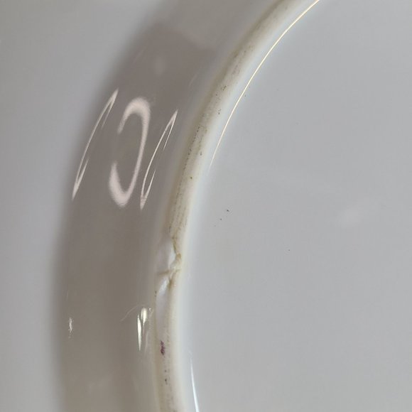 Rare Meito China Japan 10" Dinner Plate Floral Rim Center & Gold Scroll Pattern - Picture 13 of 13